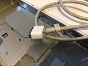 MacBook damaged charging cable